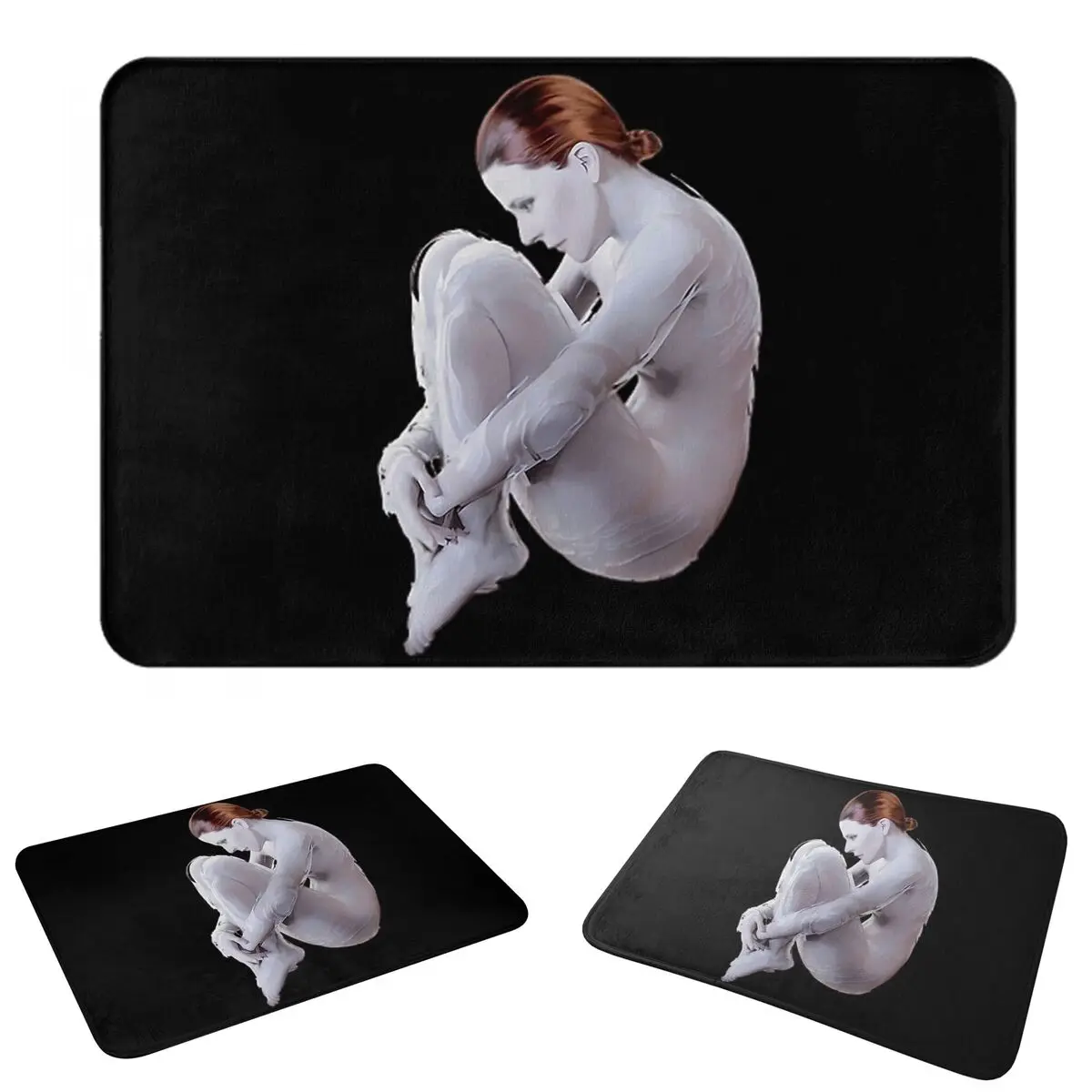 Mylene Farmer Jeanne Doormat Sand Scraping Carpet Rug Kitchen Entrance Home Floor Mat for Bedroom Footpad Mats