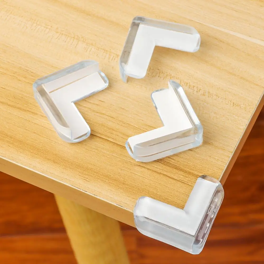 Professional Self Adhesive Proofing Transparent Soft Corner Guard Strip Household Sharp Corner Furniture Bumper Safety