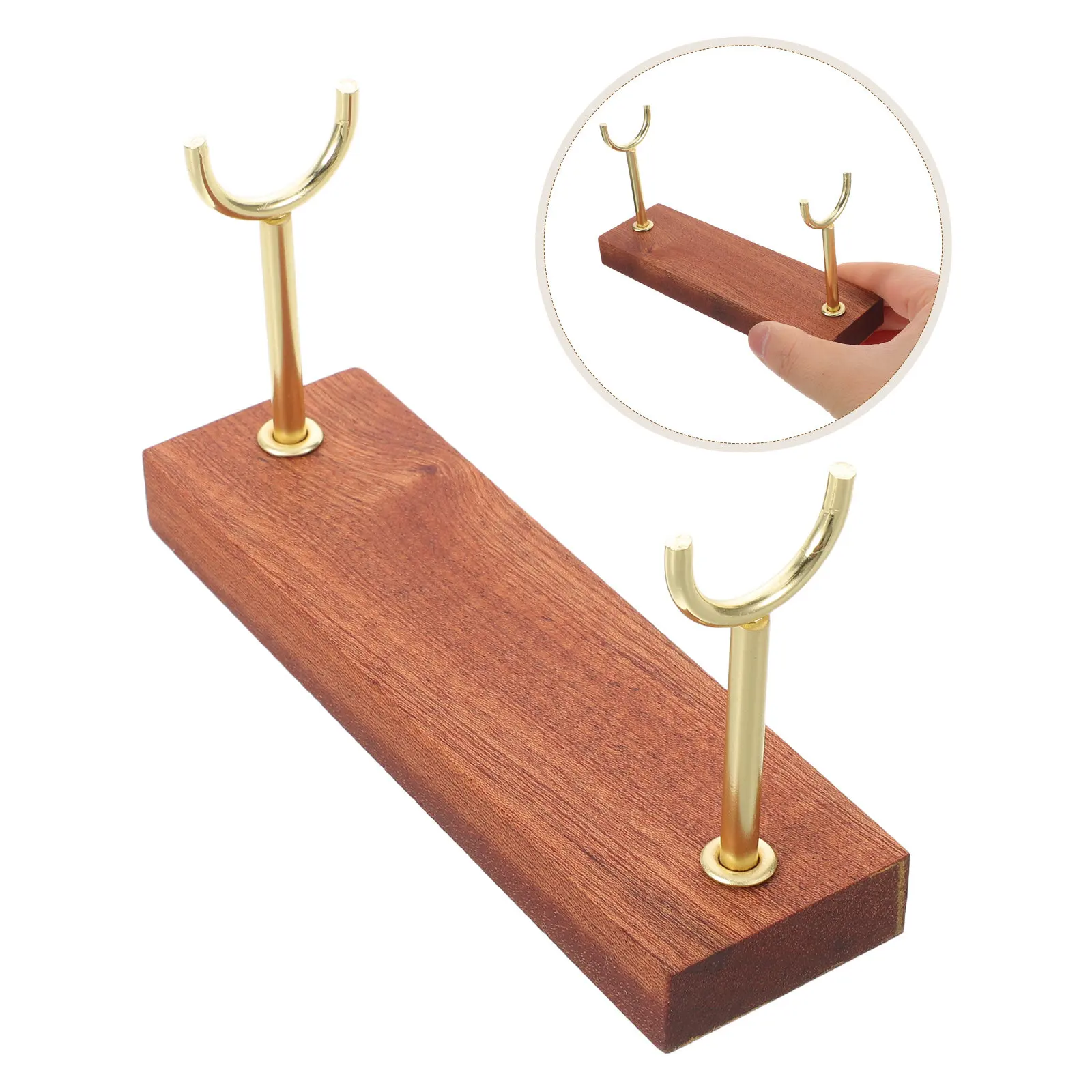 

Подставка для демонстрации ювелирных изделий: держатель-кронштейн диаметром 3 см для подвешивания браслетов, часов, селенитовых кристаллов