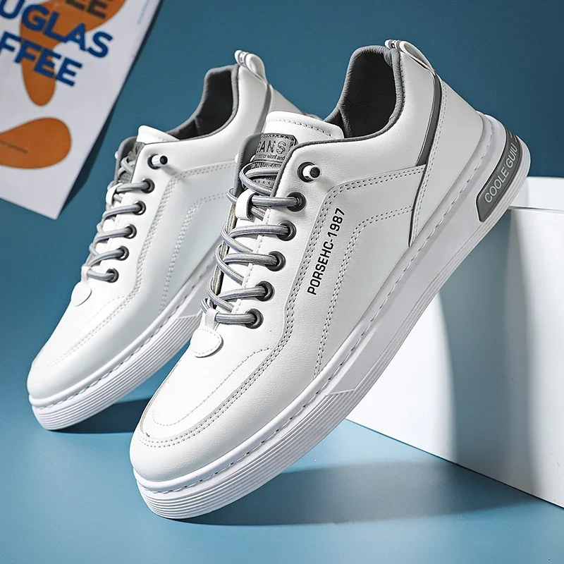 Fashion Women's Tennis Shoes Casual Sneakers Jogging Shoes Walking Sneakers Women's White Flat Skateboarding Shoes