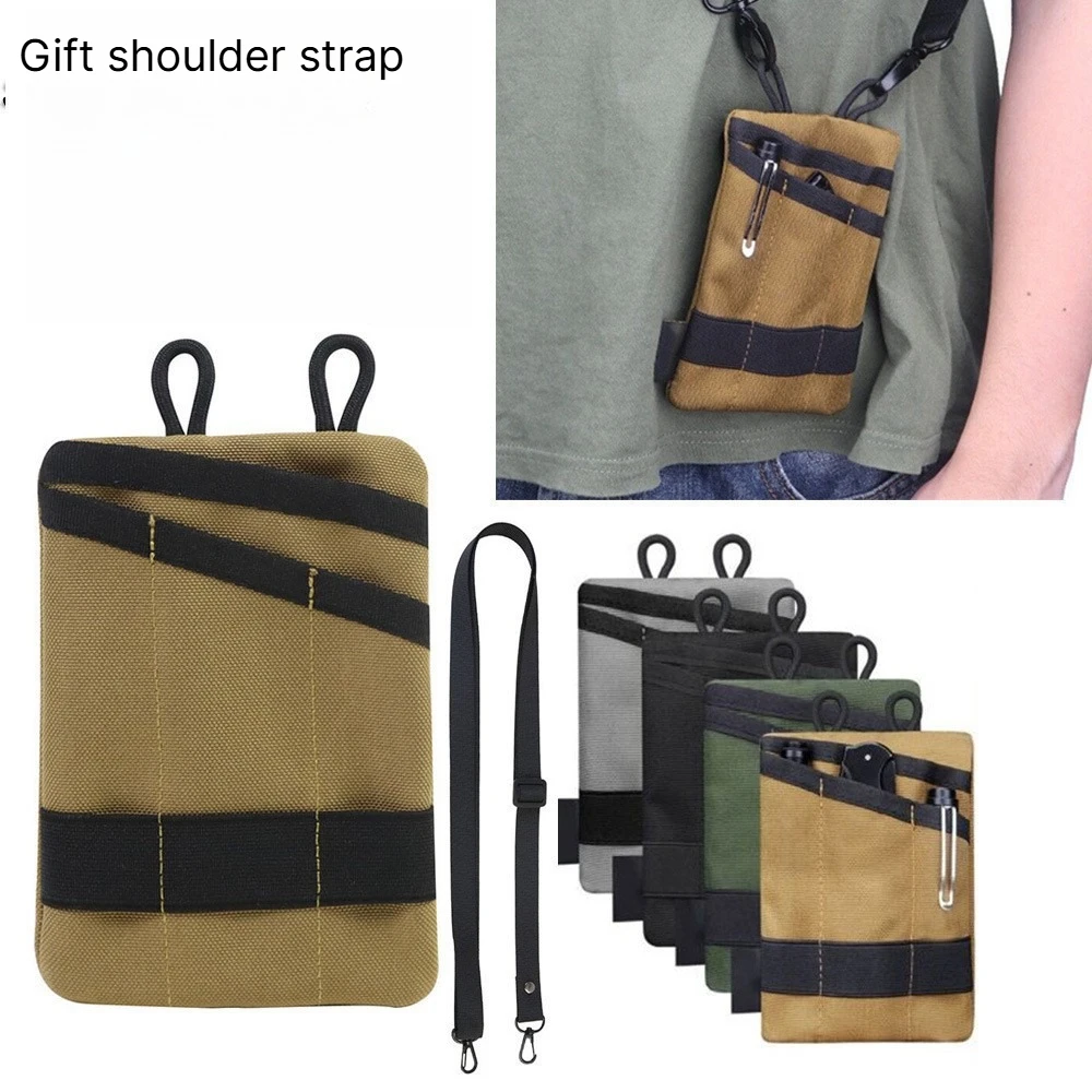 EDC Pocket Organizer 900D Nylon Mini Tool Pouch Multi Pocket Daily Carry Storage Bag for Phone Pen Flashlight Small Gadgets