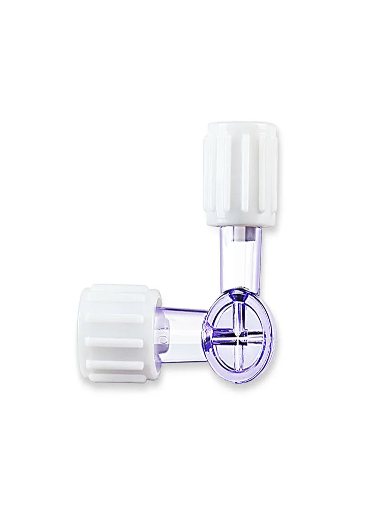 Beiyuexin disposable medical three-way tube extension tube beauty mixing infusion syringe conversion joint plug valve