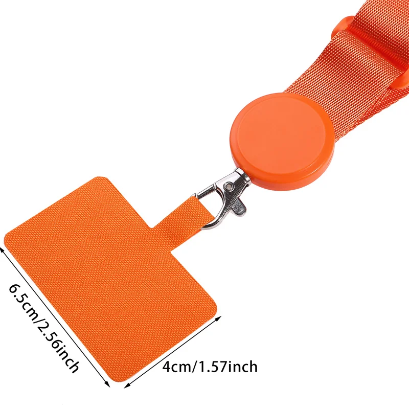 Cordón Universal para teléfono móvil, cordón desmontable antipérdida para el cuello, colgante para funda de teléfono móvil, parche de cordón desmontable