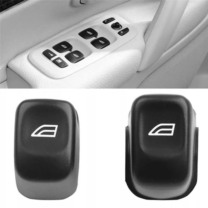 

Durable 5Pcs Front+Rear Door Window Glass Lifter Switch Button Cover 31295247 31295164 For Volvo V70 XC70 XC90 S80 S60 2001-2012