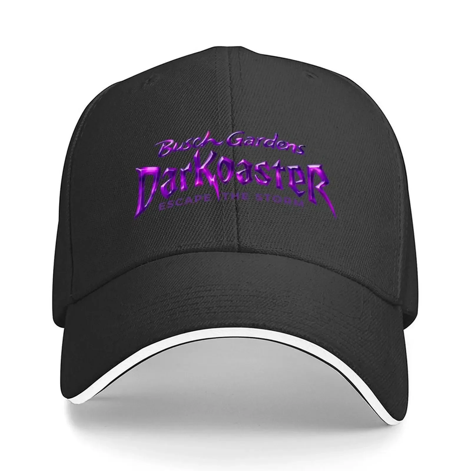 New DarKoaster Busch Gardens Williamsburg Baseball Cap Hard Hat Hat Men Golf Fun Hats Girl'S Hats Men's