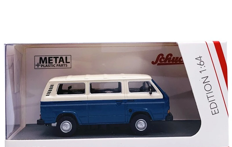 NEW Schuco 1:64 T3 Bus LIMITED rubber tire Die-casting metal car model MiJo toys gift