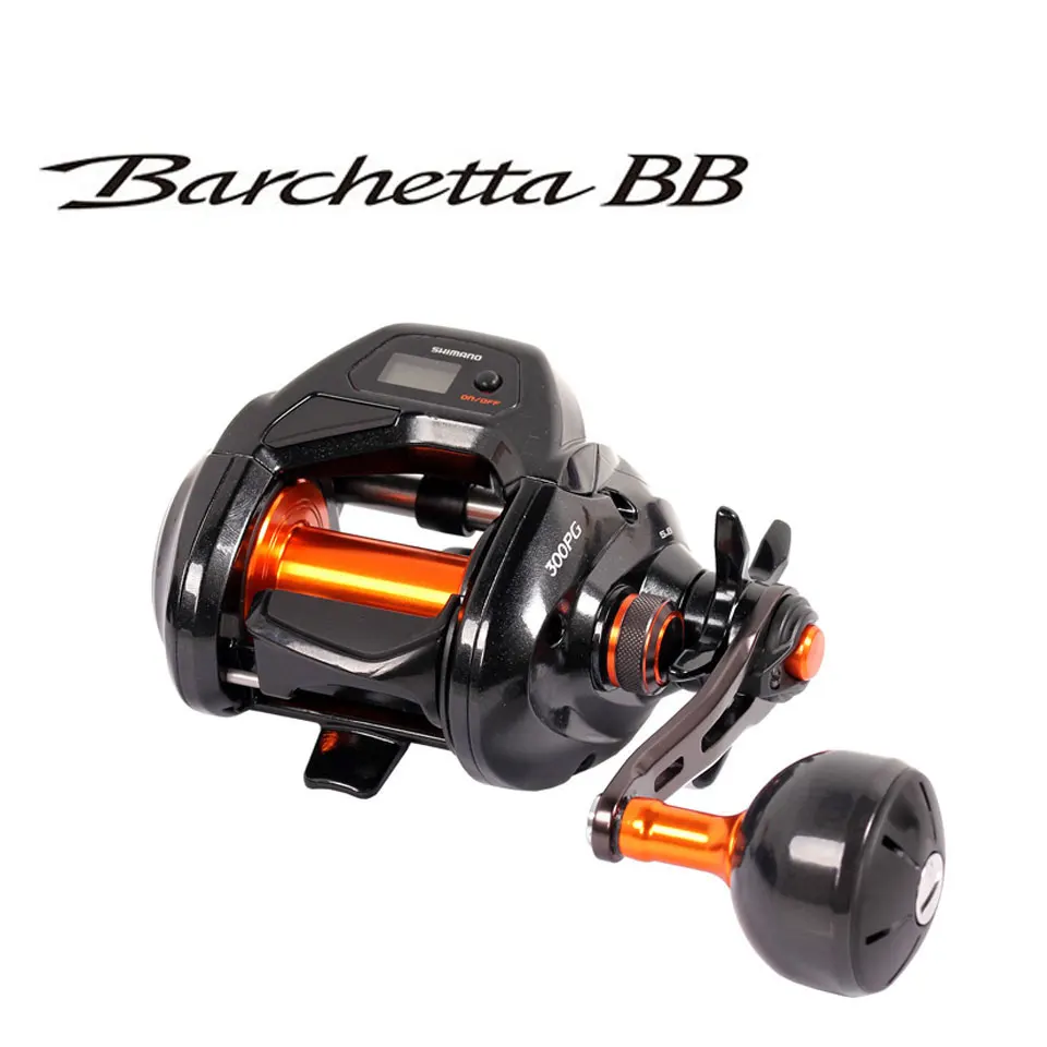 SHIMANO Fishing Reel BARCHETTA /BARCHETTA BB Line counter Low Profile Baitcast Reel 5.8/7.0 Ratio Baitcasting Reel 5.0KG Power 