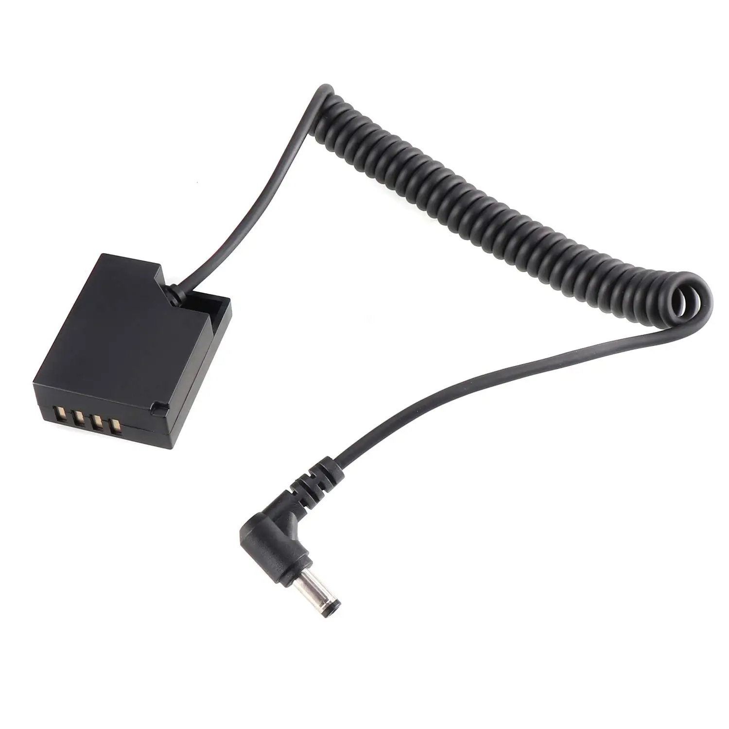 Canfon DMW-DCC8 Dummy Batterij USB-C Koppeling Adapter BLC12 Dummy Batterij Koppeling met USB Type-C Lente Power Kabel Vervanging