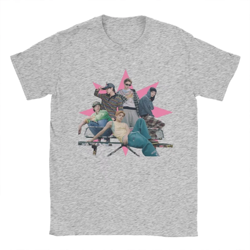 Novidade Cortis Band Camisetas Homens Mulheres Kpop Hip Pop O Pescoço Camisetas de Algodão Manga Curta Camiseta Gráfica Roupas Oversize