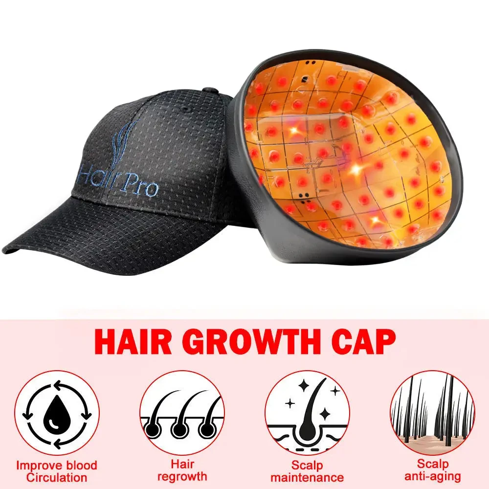 Peninsula Medical Portable 272 Diodes Laser Red Light Therapy Cap Infrared Hat Hair Regrowth Laser Baseball Cap For Home Use