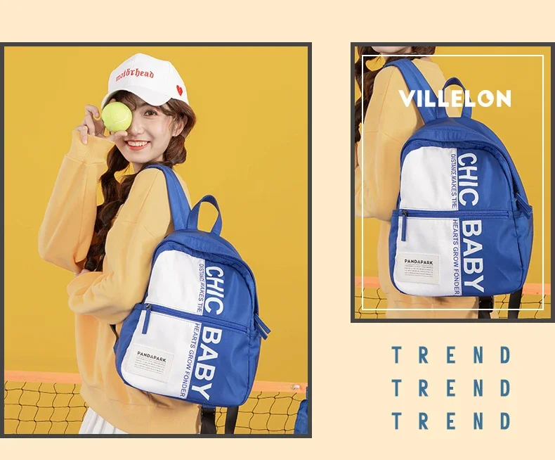 School Bags for Women School Backpack for College Students Academic Style Small Waterproof Backpack Daily Sac À Dos Cute