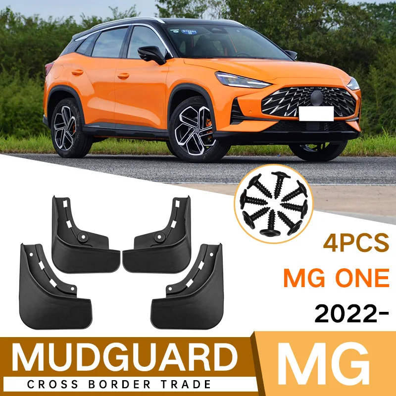 

For MG ONE 2022-2023 Car Molded Mud Flaps Splash Guards Mudguards Front Rear Styling Front Rear Car Accessories