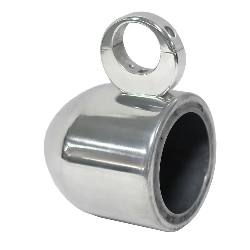 Raider BS525P 5.25 Inch Aluminum Single Bullet Wakeboard Tower Speaker Cans Polished Empty Marine Speaker Enclosure