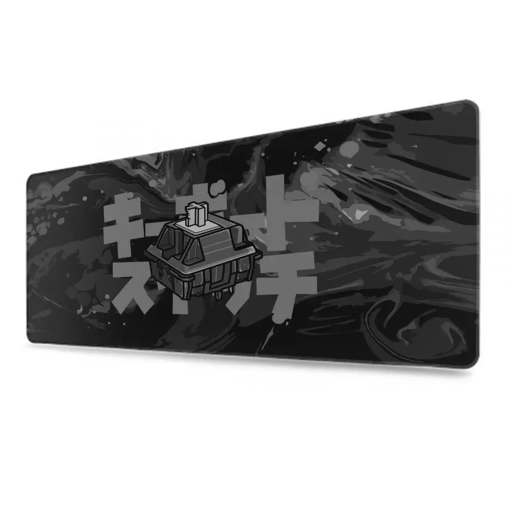 Japan Kawaii Deskmat Rubrehose Podkładka pod mysz do gier Duża podkładka pod mysz Czarno-białe podkładki pod mysz Dywan biurowy Akcesoria do gier Playmat