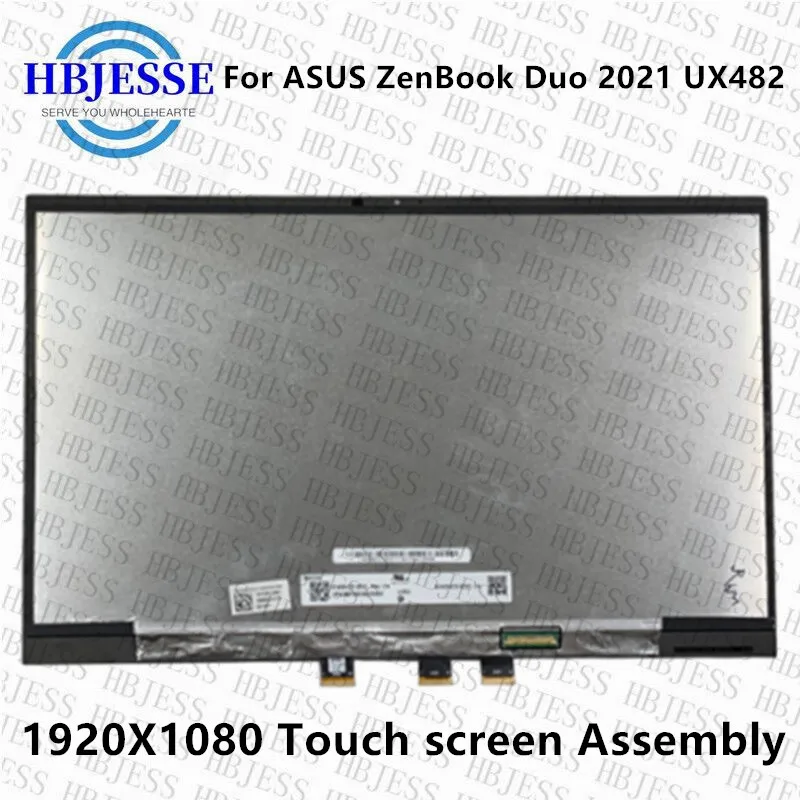 

18100-1401 14.0 1920X1080 IPS EDP LCD Screen Assembly With Touch For ASUS ZenBook Duo 2021 UX482 UX 482 UX482EA UX482EG Screen