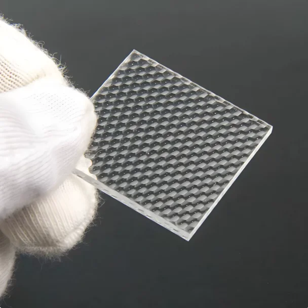 30/35mm Acrylic Compound Eye Ultra-thin Lens Physical Optics Experiment LED Uniform Light Lens VR 3D Printing Optical lens