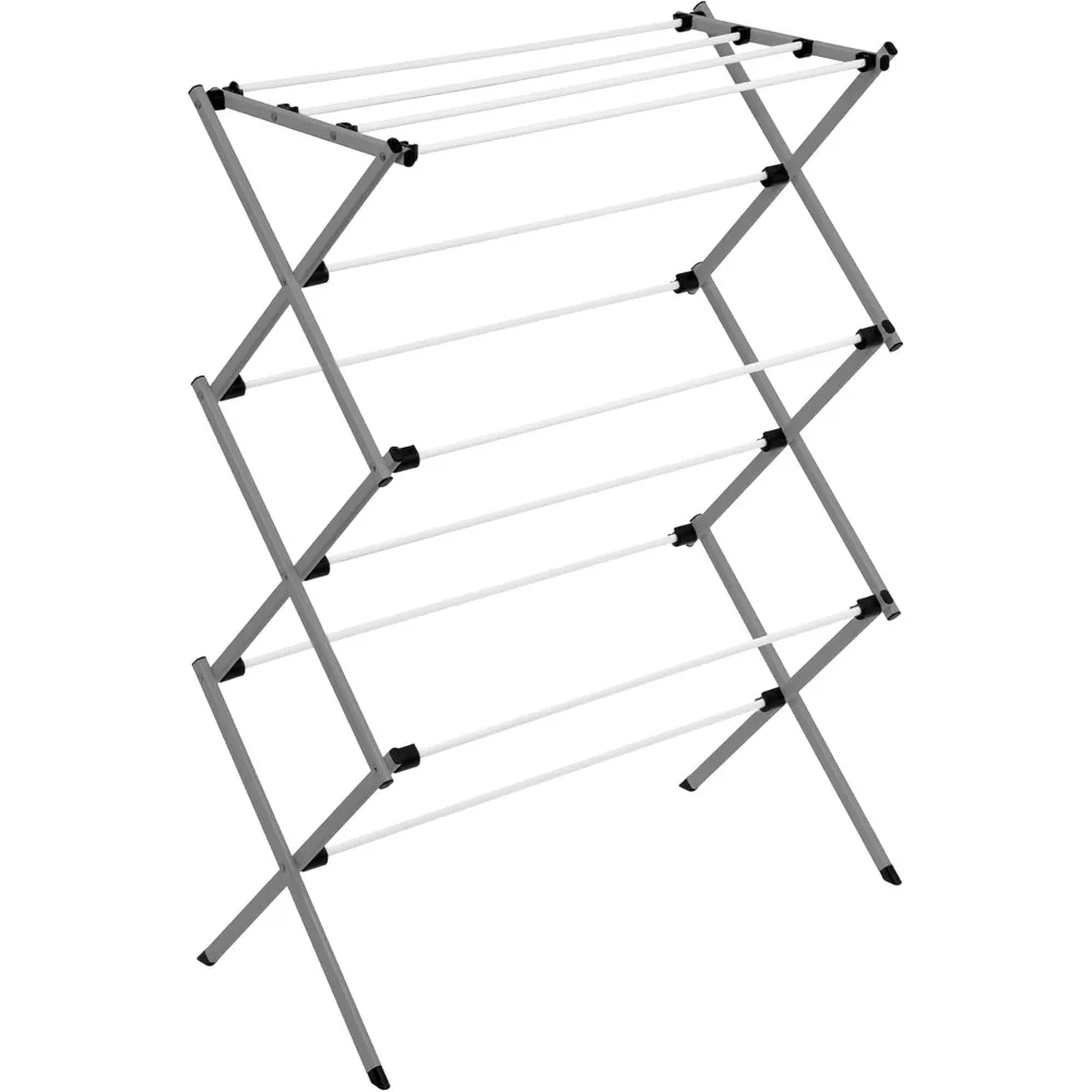 

Honey-Can-Do Collapsible Clothes Drying Rack – Durable, Space-Saving Laundry & Towel Rack, Sturdy Clothing Rack for Hanging Clot