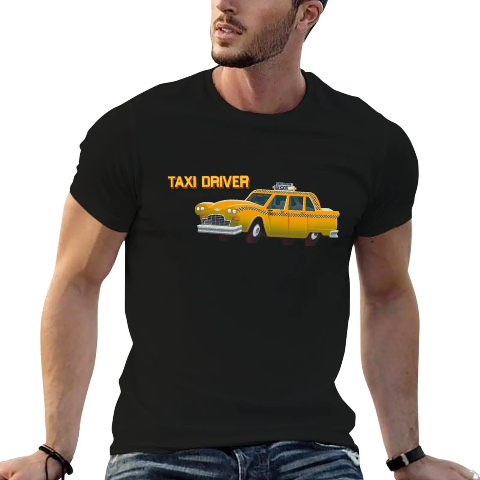 

Taxi Driver T-Shirt essential t shirt t shirts for man cotton T-Shirt