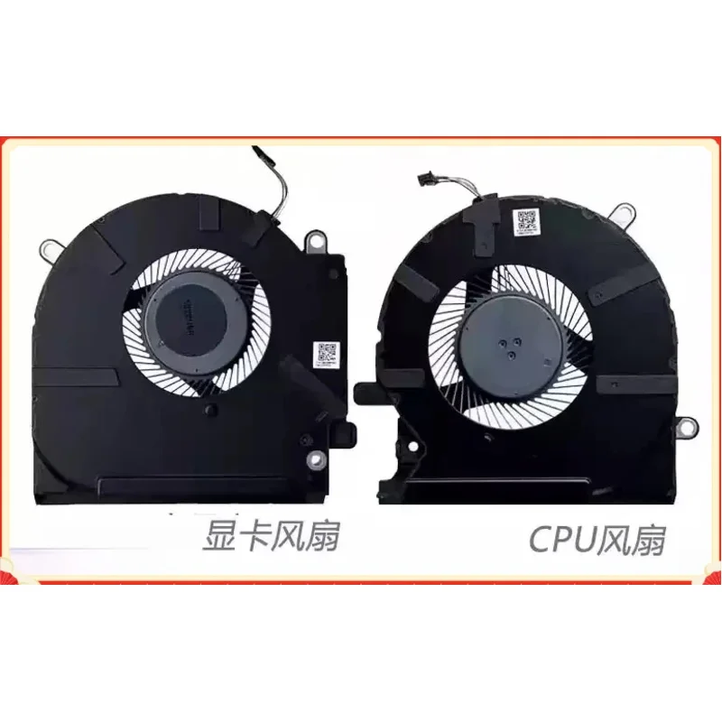 CPU GPU Cooling Fan Cooler for HP OMEN Shadow 6/6Pro 15-ek en TPN-Q236 Q238