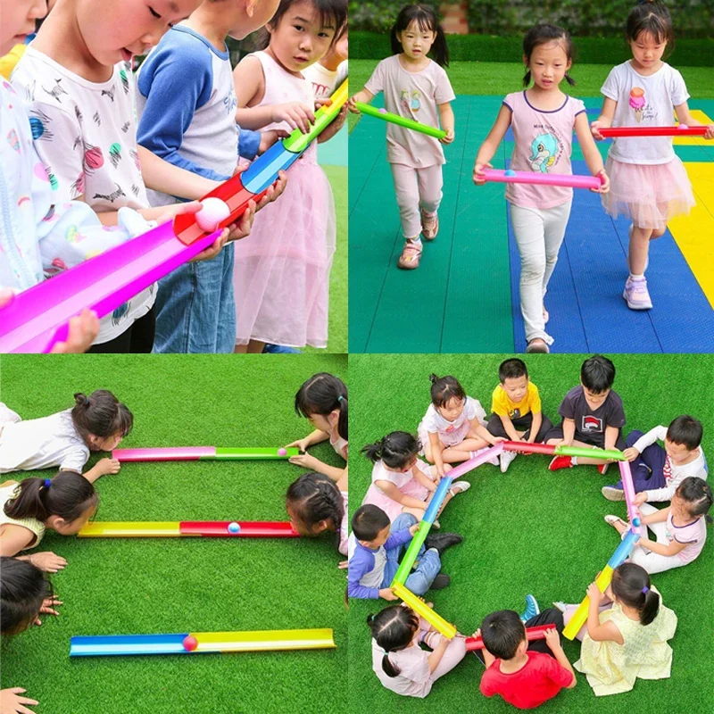 Jogos coletivos gigantes ao ar livre jardim de infância interior criança jardim jogar empresa equipe construção esporte brinquedos para adultos festa recreação