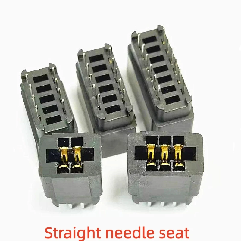 5PCS 2.54mm Pitch Bus Socket Gold Finger Socket PCB Board Slot 4P6P8P10P12P14~86P