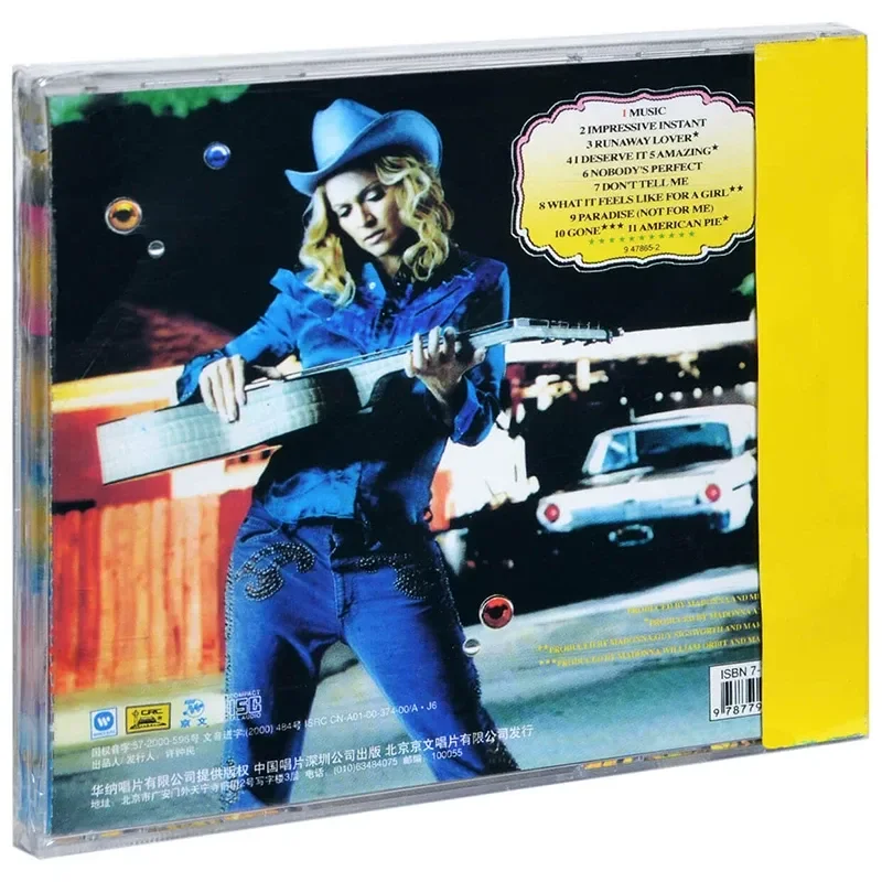 Genuine Madonna Album Music CD + Lyrics Book for Madonna view 2