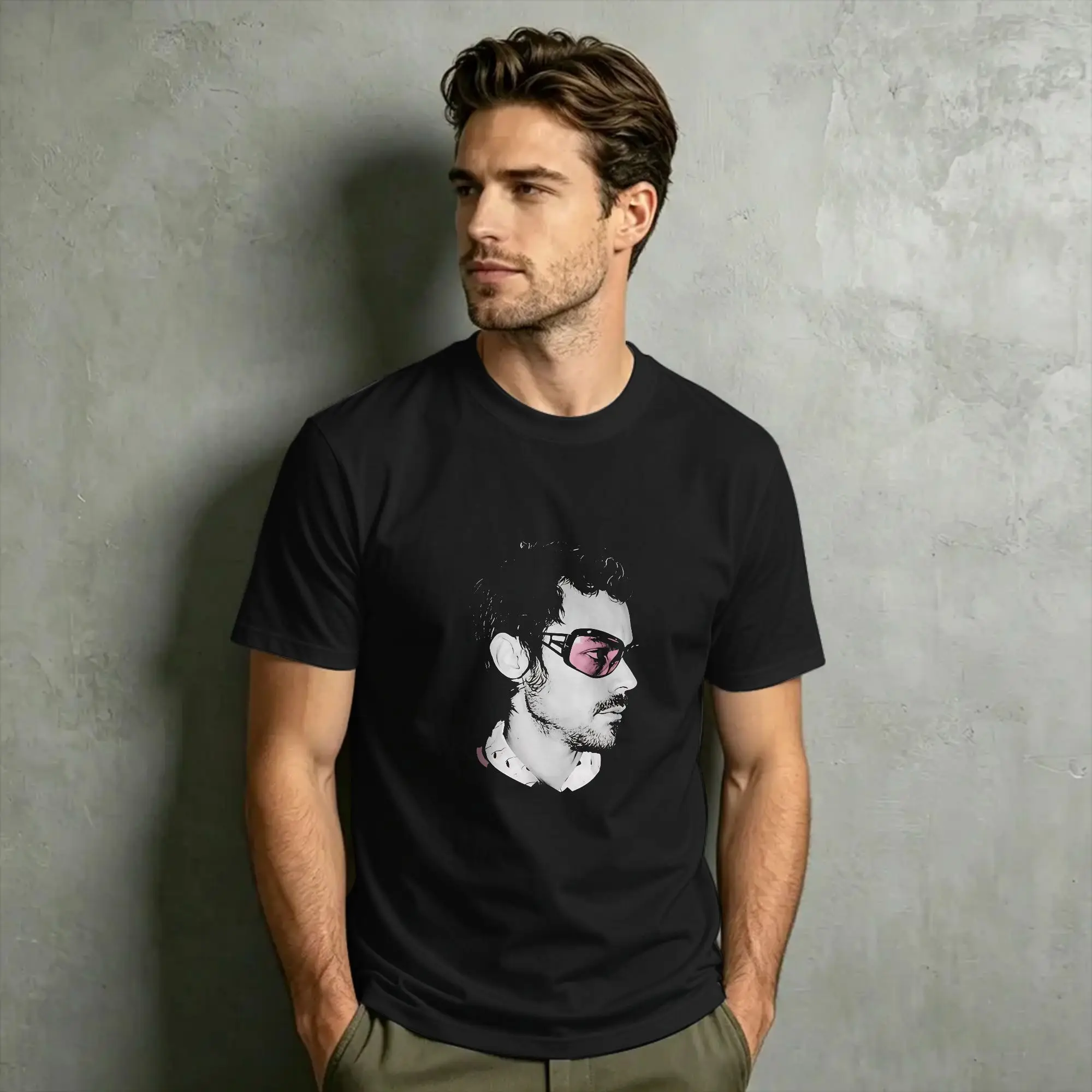 T-shirt pour hommes H-Harry S-Styles We Belong Together, vêtements en pur coton, à la mode, à manches courtes, col rond, idée cadeau