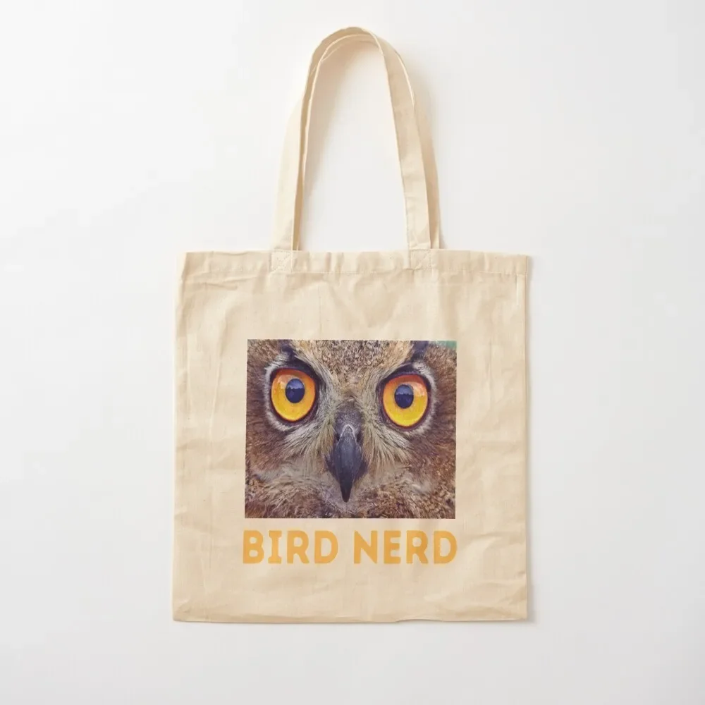 

Bird Nerd Tote Bag cute pouch bag Gift bags shoping bag Canvas stote