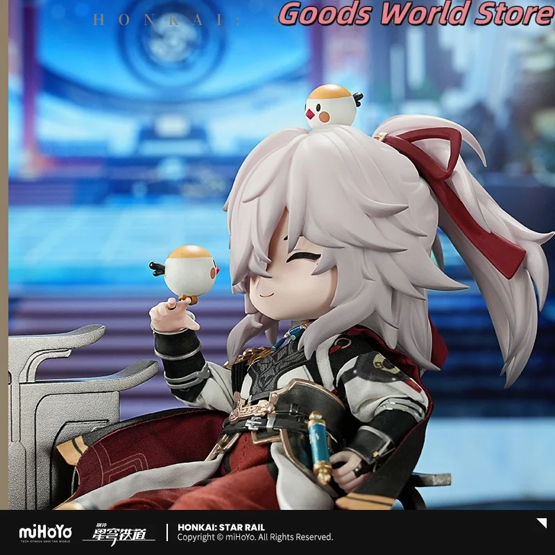 В наличии фигурка Jingyuan, модель орнамента, оригинальный Mihoyo Honkai Star Rail Jingyuan, карнавальный костюм, аниме-игра, подарок на Хэллоуин