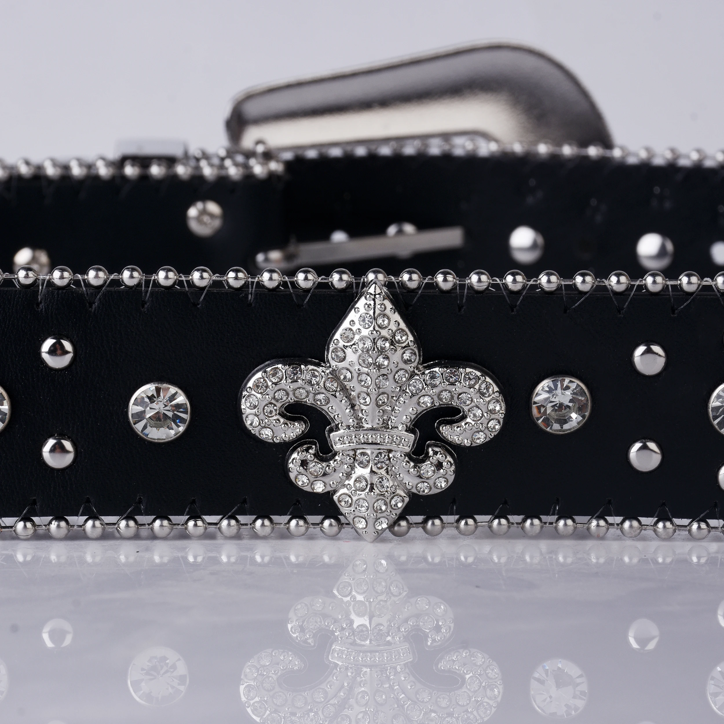 Punk Strass Gürtel für Männer und Frauen weibliche Mode Western Jeans weibliche Jeans Schmuck Mode Design Y2K Jeans Gürtel – Detail 7