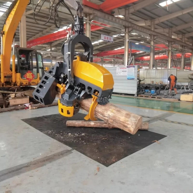 China source factory 70cm hydraulic logging machine, automatic tree cutting machine, large diameter trunk logging equipment