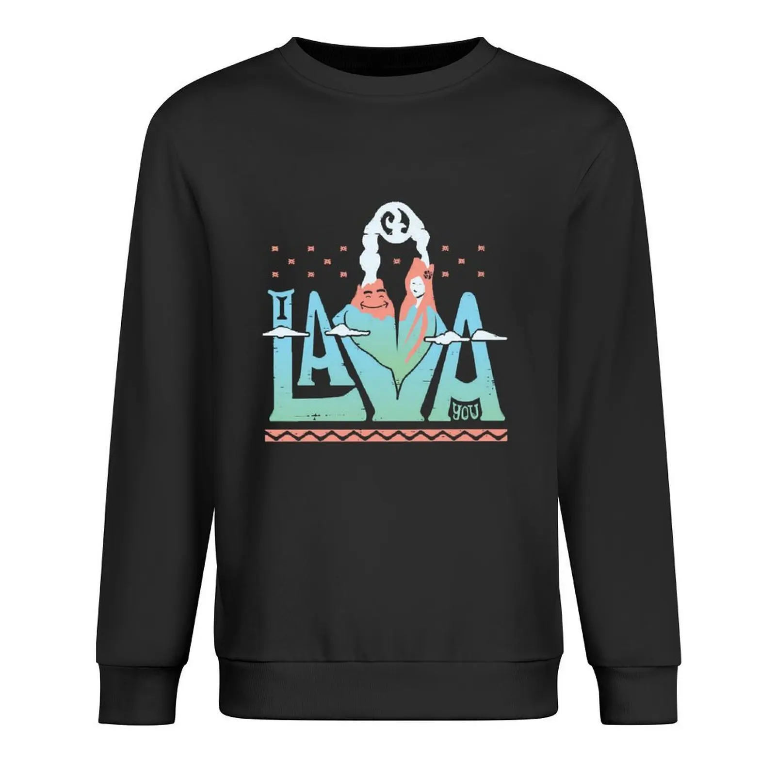 

One Lava Pullover men's sweat-shirt anime clothing japanese style men clothing oversize sweatshirts