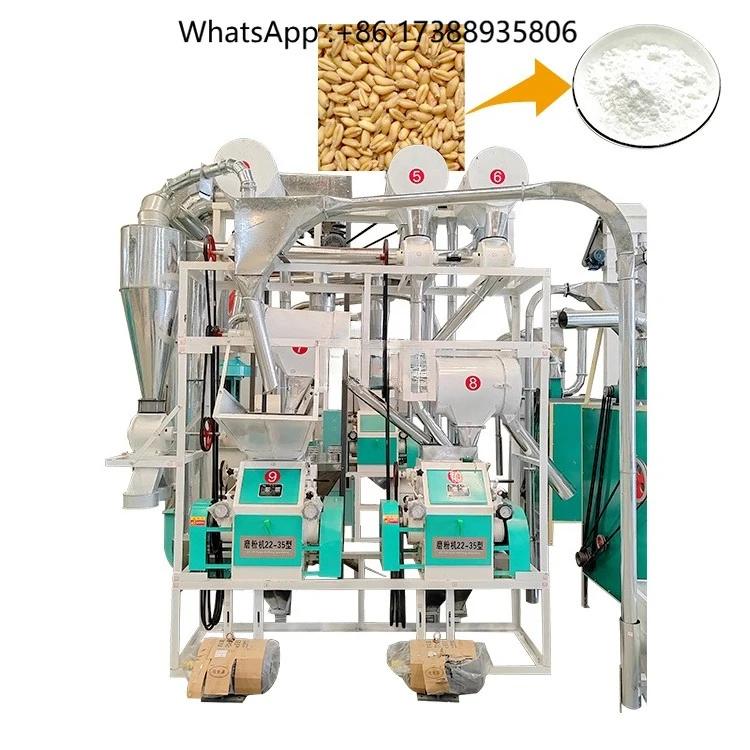 Small Wheat Flour Mill Plant Teff Flour Milling Machine Price