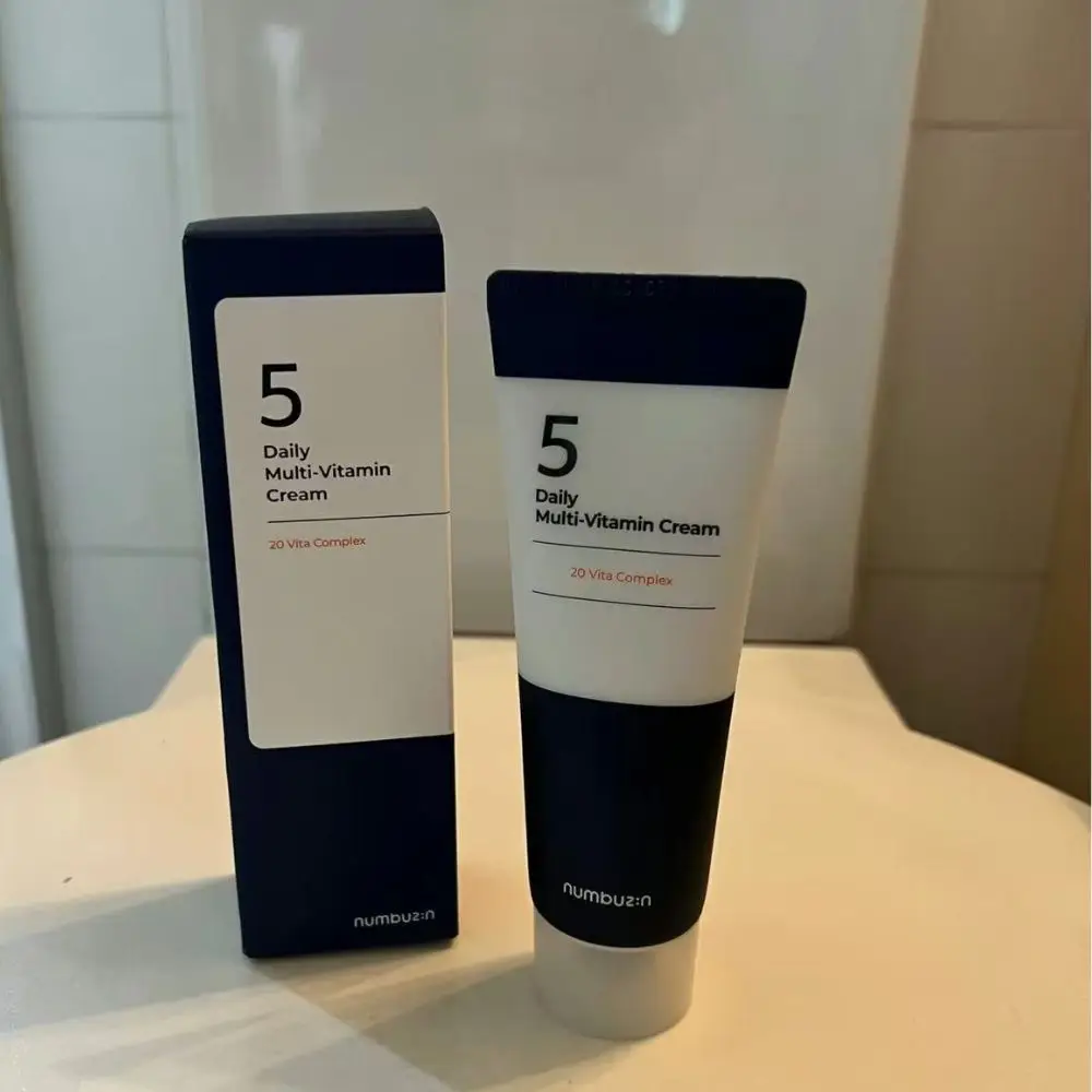 60ml Numbuzin Tägliche Multi-Vitamin Gesichtscreme Feuchtigkeitsspendend Verjüngend Anti-Falten Trockene Hautpflege Multifunktionale Reparaturcreme