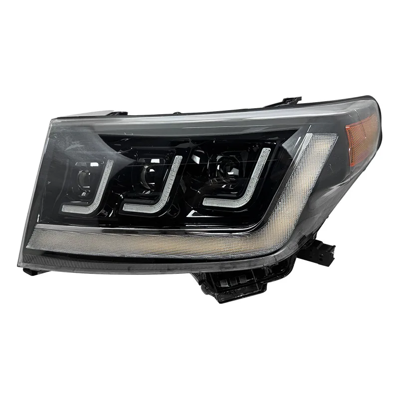 For 07-15 Land Cruiser LC200 Headlight Assembly Land Cruiser Modified LED Headlights