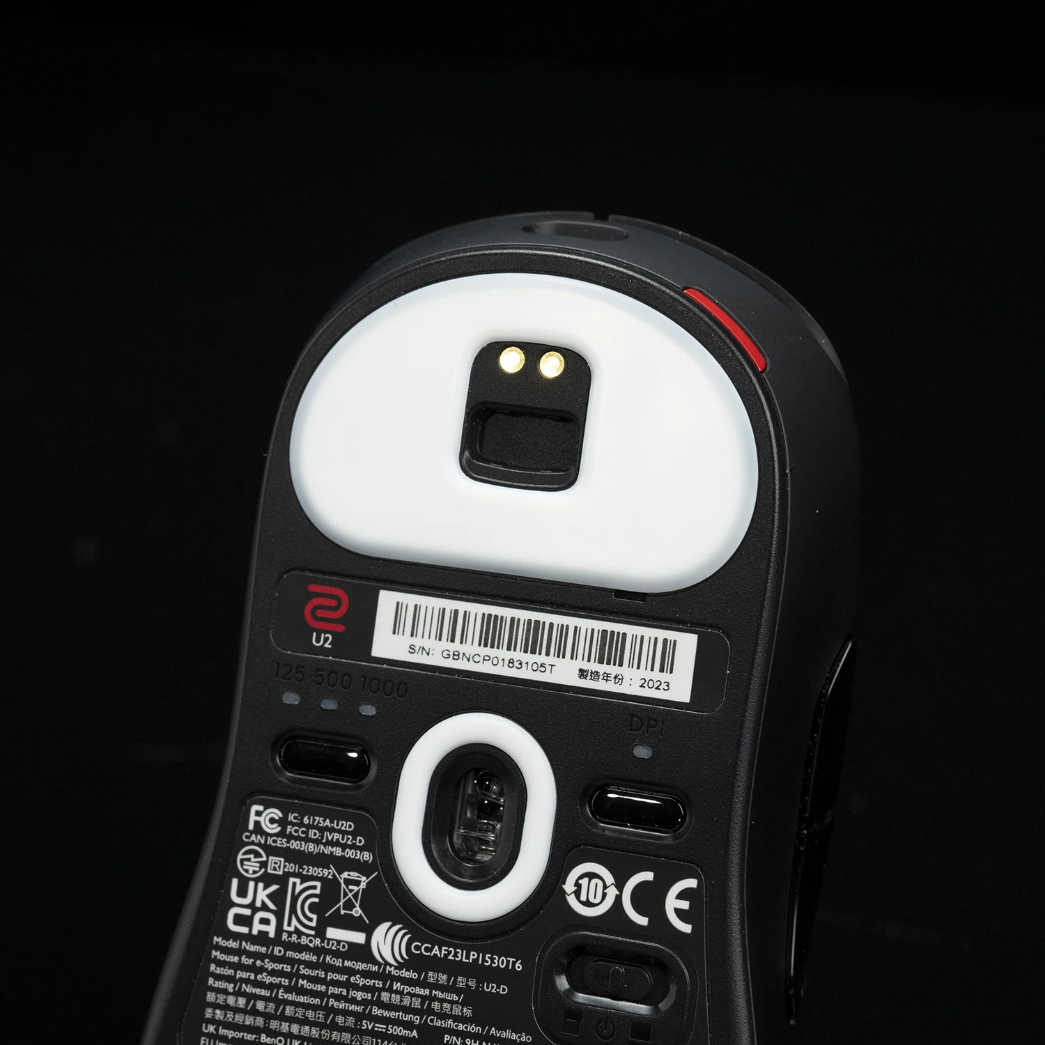 TBTL Mouse Skates for ZOWIE U2 FK2-DW S2DWZA13-DW Custom Foot Stickers 0.7mm with Anti Overflow Glue Wireless Mouse Accessories