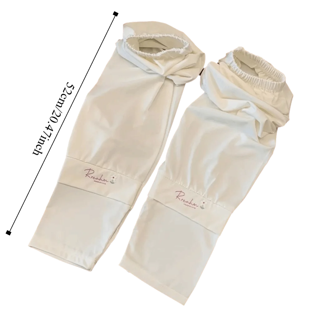 Guantes de ciclismo finos con aislamiento UV para hombre, mangas largas de seda de hielo bordadas con flores bonitas, protección para brazos, protección solar, aislamiento UV