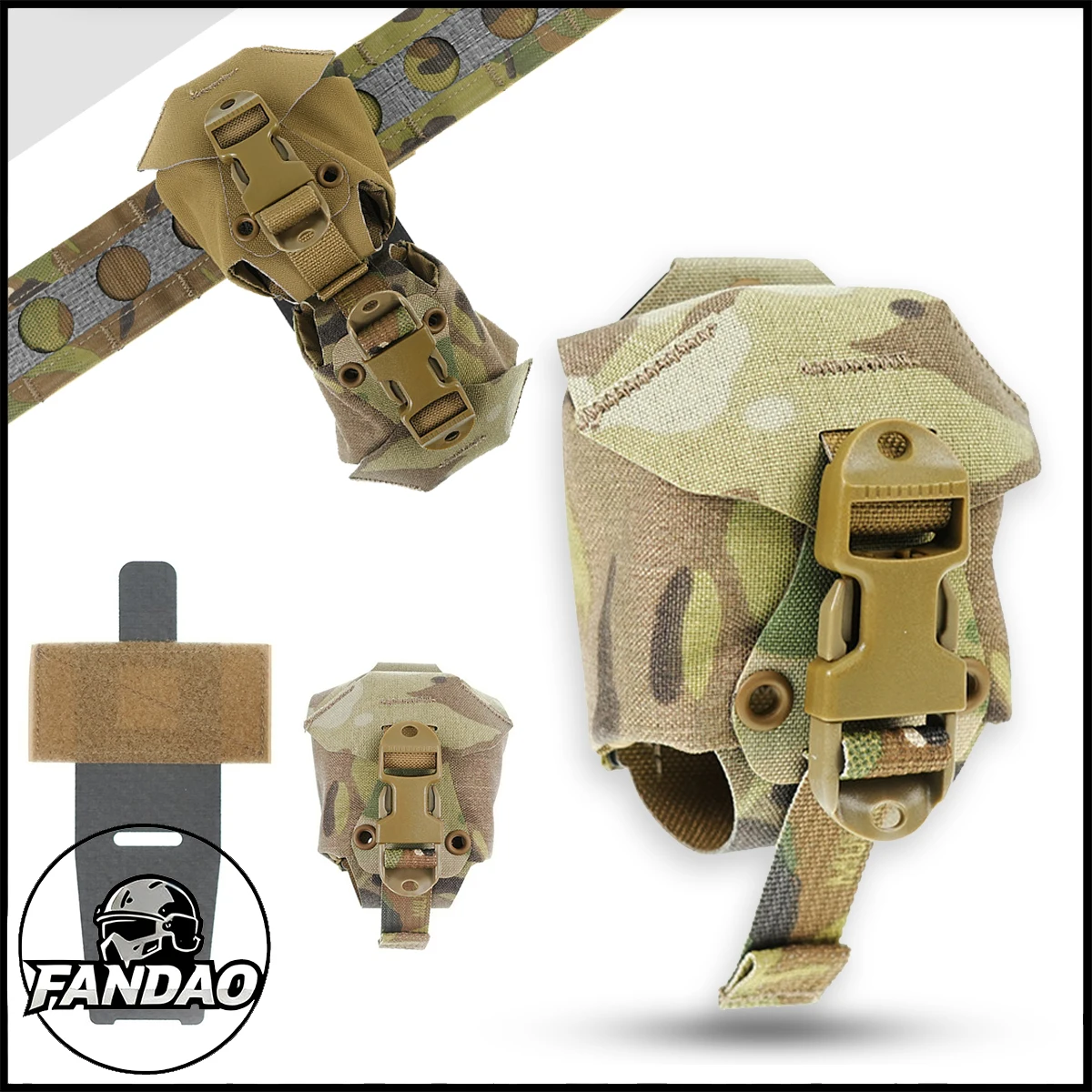 

Tactical Pharaoh M67 Sphere Grenad Pouch Military Hunting Molle Gear Storage Bag with PH105 Drop Down Mounting Platform Board