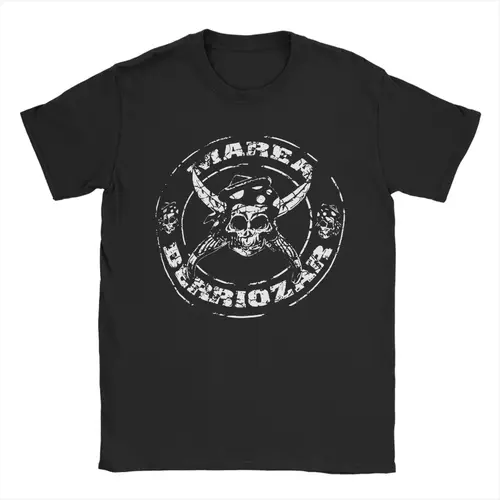 Camisetas para hombre y mujer, camiseta de algodón Vintage de banda de Rock Marea Berriozar, camiseta de manga corta, ropa de cuello redondo de talla grande