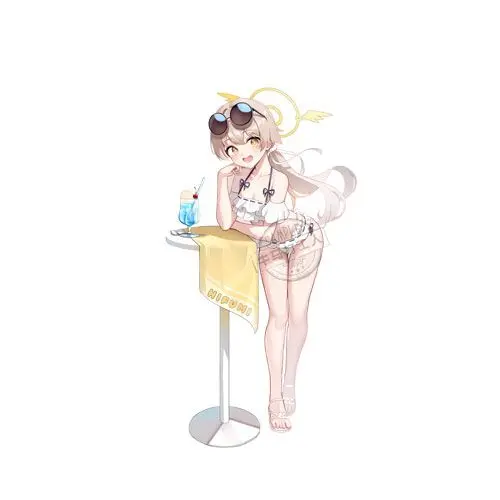 Синий архив Ajitani Hifumi Рюкзак Подвеска Акриловый стоячий знак Аниме Милый рождественский орнамент Оригинальный акриловый кронштейн