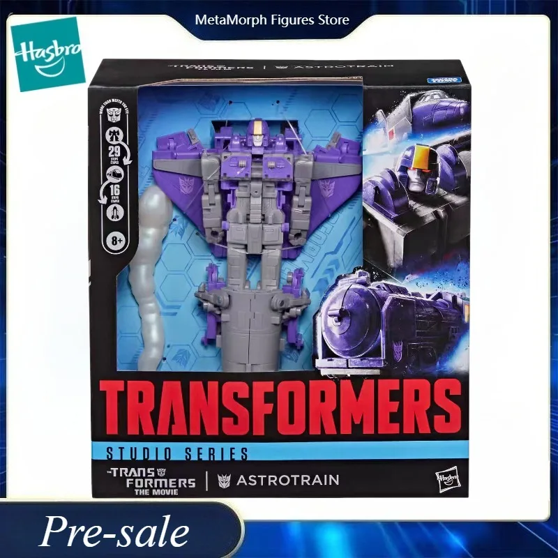 

【Pre Sale】Original Hasbro Transformers Studio Series Astrotrain Anime Figure Collection Toy Model