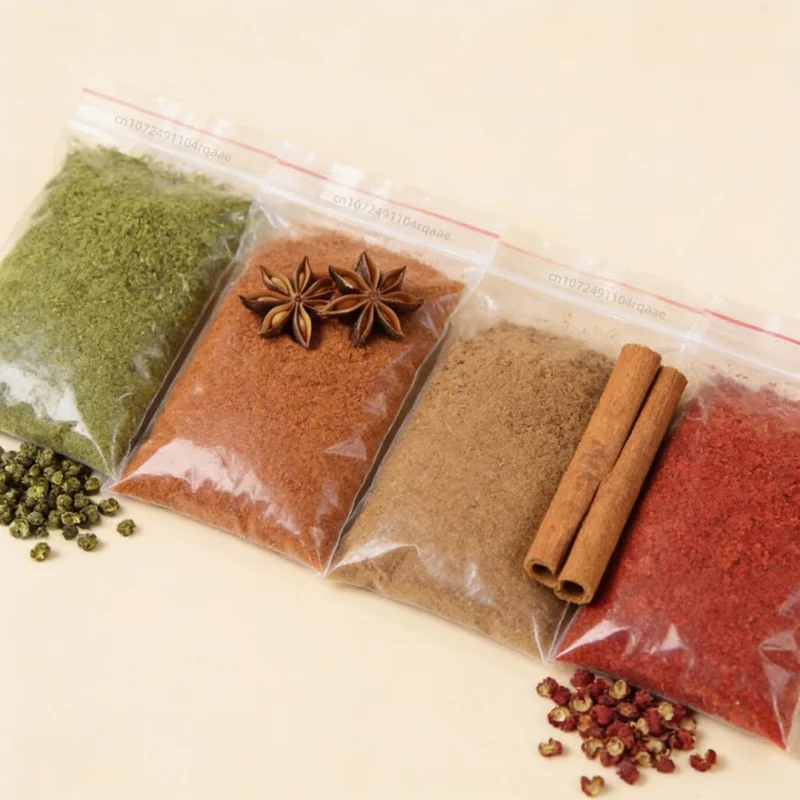Splymczen Natural Plant Powder for DIY Incense Making Handmade Incense Raw Material Cinnamon Star Anise Clove Bud Pepper Powder