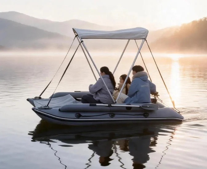 Manufacturer Direct Inflatable Catamaran Boat for Fishing Custom Size Color OEM ODM