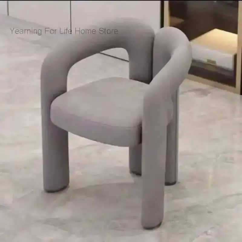

Nordic Light Luxury Dining Chair Modern Minimalism Designer Creative Chair Restaurant Dining Table and Chairs Home