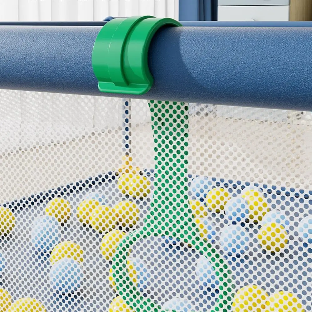 Divertimento box in plastica Anello da tiro Leggero Tinta unita Strumenti di assistenza alla camminata per bambini Accessori per box Ganci per culla