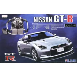 Fujimi 03794 static assembled car model 1/24 scale Nissan GT-R35 with engine internal structure reprint car model kit