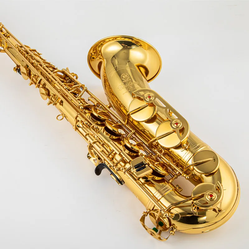 New high quality tenor saxophone Golden tenor saxophone Complete accessories Mouthpiece and case