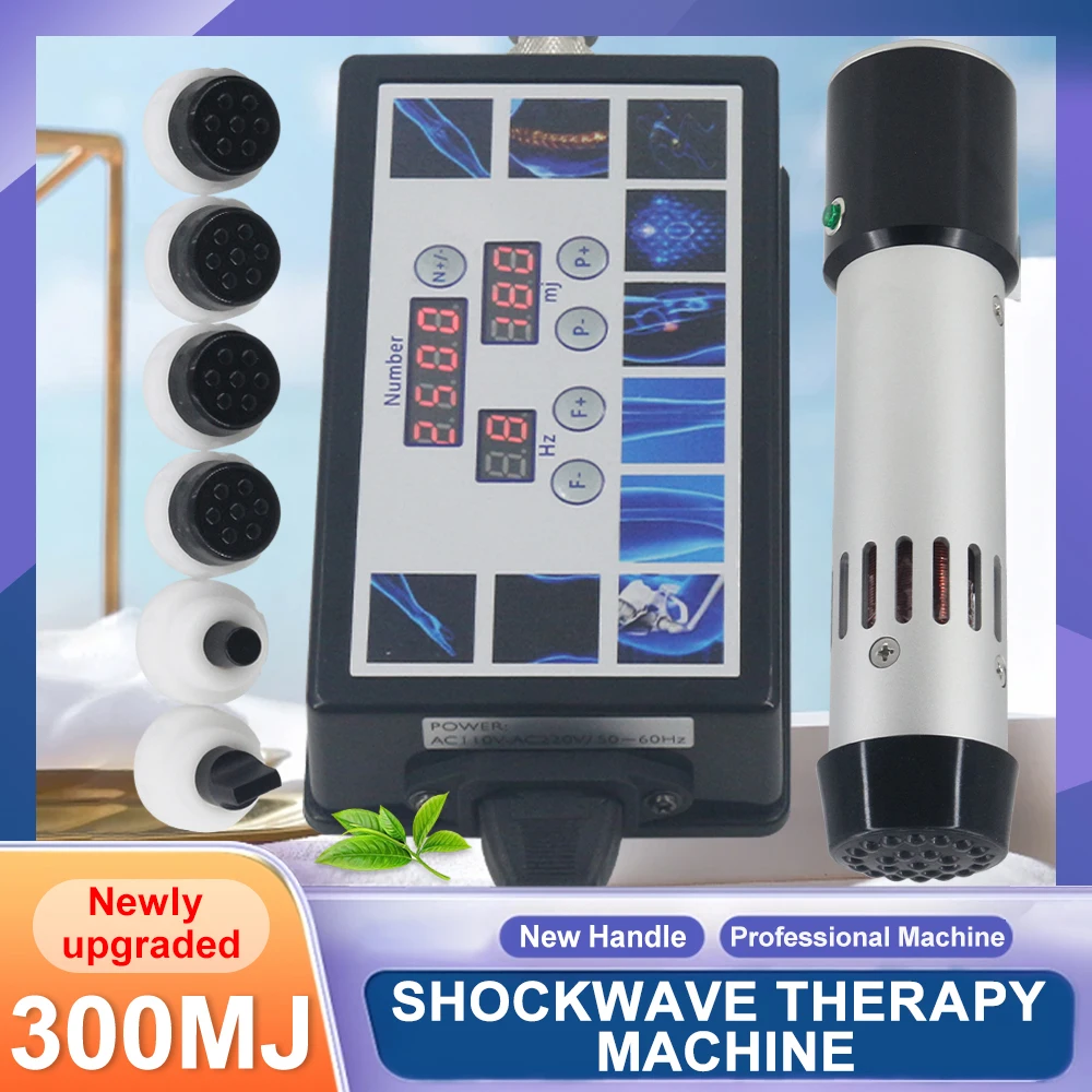 

300MJ Профессиональный аппарат для ударно-волновой терапии, новый для эректильной дисфункции, для лечения ЭД, облегчения боли в шее, ударно-волновой массажер