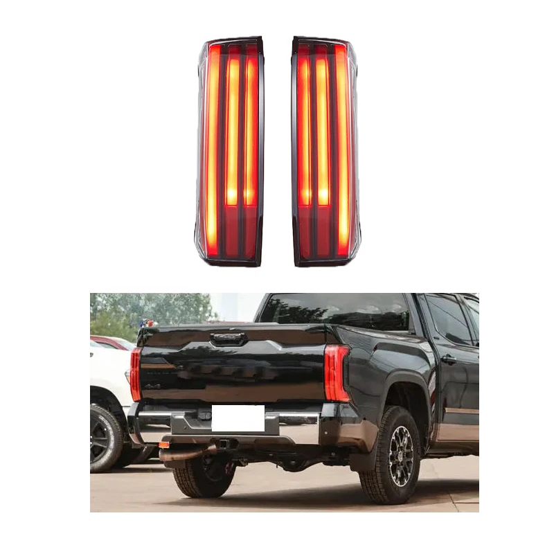 New Arrival LED Car Taillights Assembly 2023 2024 for Toyota Tundra Rear Lamp Tail Light