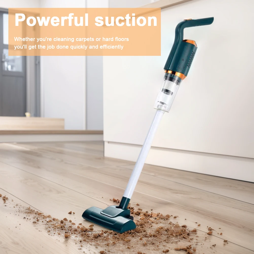 120W Home Car Wireless Handheld Electric Dust Cleaning Vaccum Hand Held Sweeper Vacuum Cleaner Mites Floor Dust Cleaner Tool